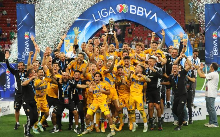 Tigres le dio la voltereta a Chivas y son campeones de la Liga MX