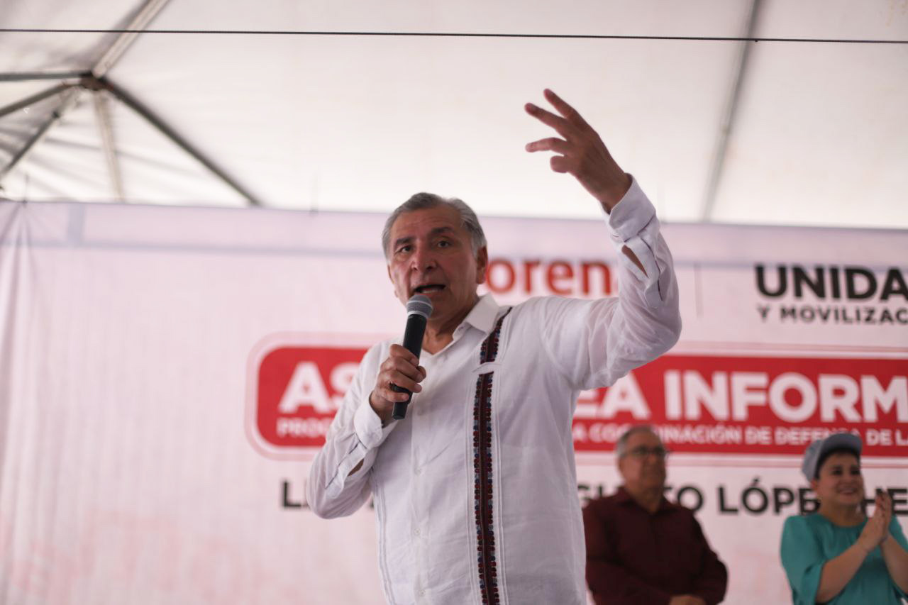 Todos cabemos en la Cuarta Transformación, asegura Adán Augusto López Hernández