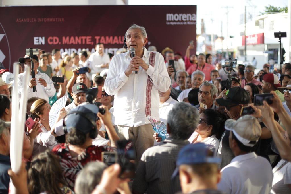 No perder la esperanza, pide Adán Augusto López Hernández