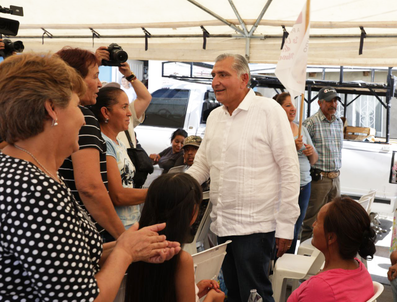 No regatear apoyo al presidente Andrés Manuel López Obrador, artífice de la justicia social en México, demanda Adán Augusto López Hernández