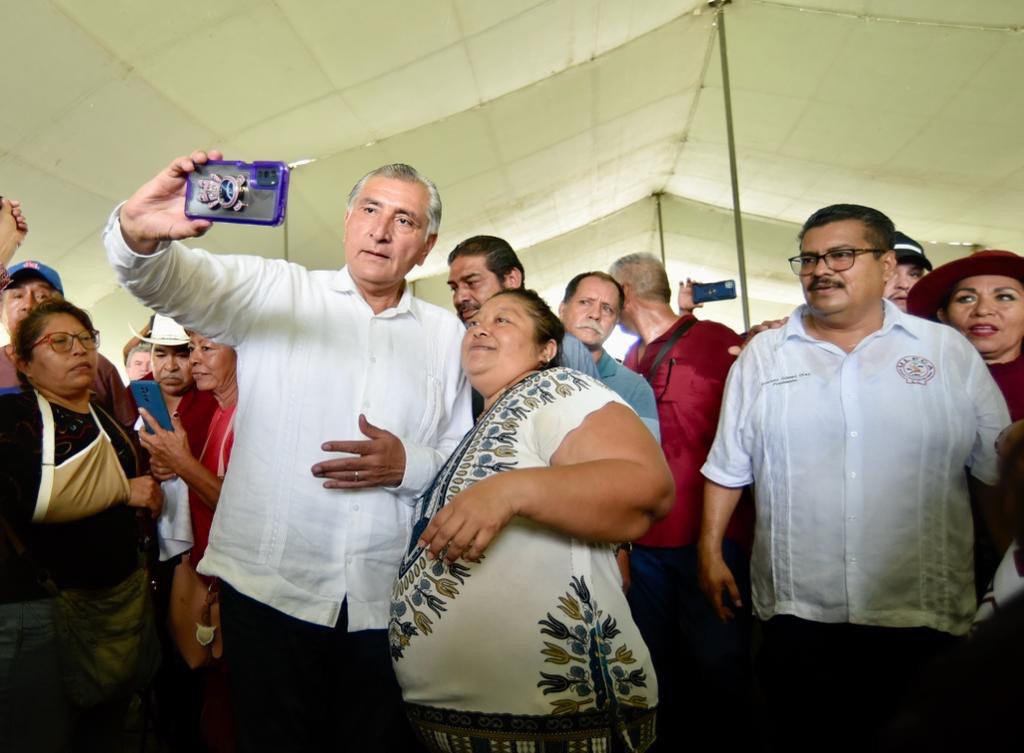 Apoyo sin precedentes al sureste mexicano en el gobierno del presidente Andrés Manuel López Obrador, resalta Adán Augusto López Hernández