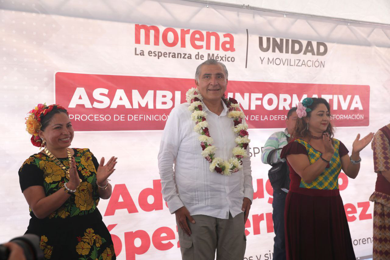 Denuncia Adán Augusto López Hernández estrategia para ensuciar proceso electoral