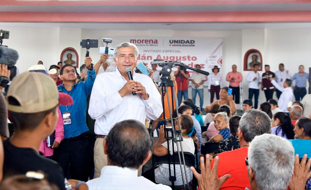 Llama Adán Augusto López Hernández “a mantener la unidad, a no dividirnos” para que continúe la transformación del país