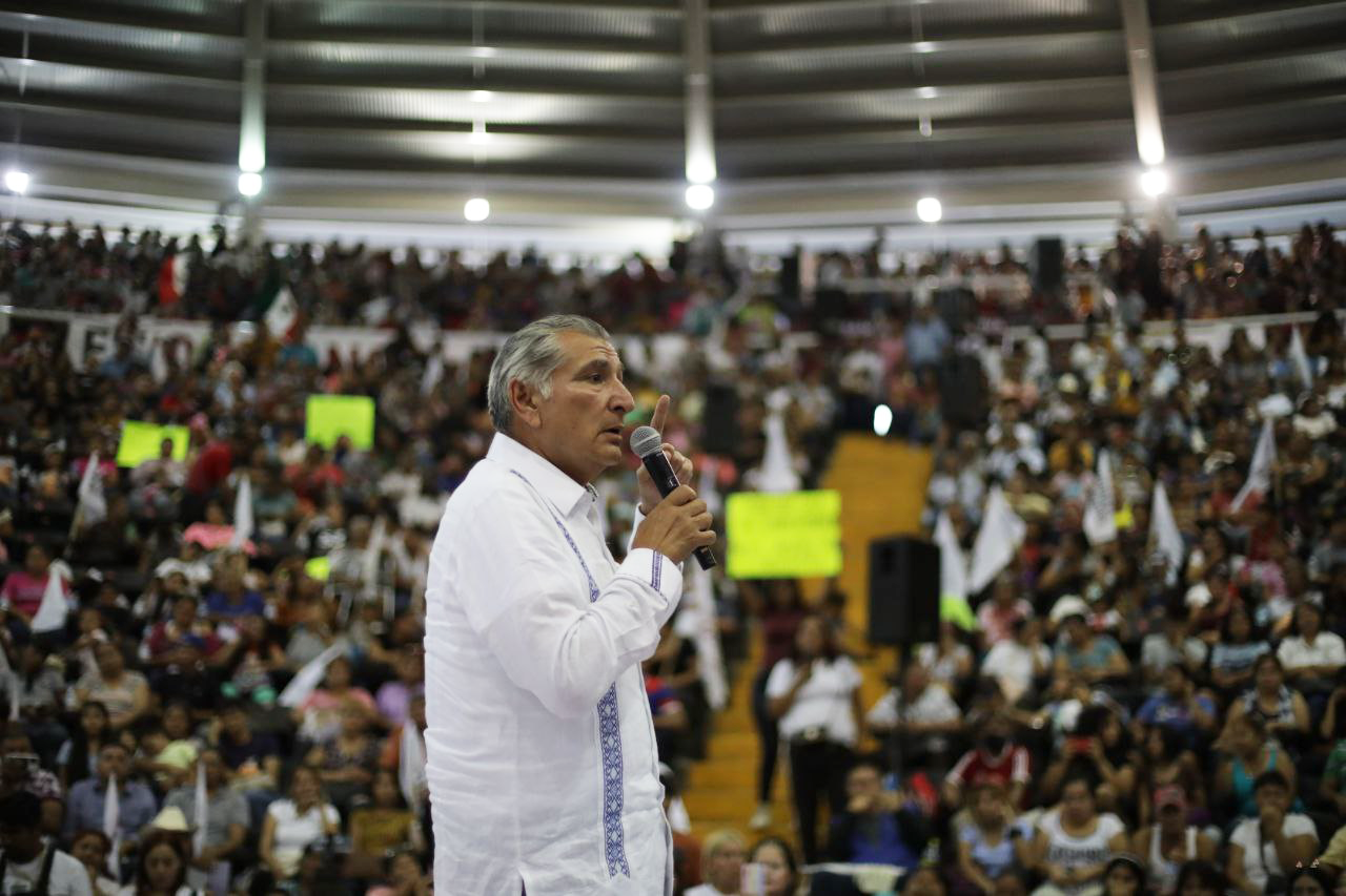 Reconoce Adán Augusto López Hernández “la altura de miras” del gobernador priísta de Durango, Esteban Villegas, en el tema de los libros de texto gratuitos