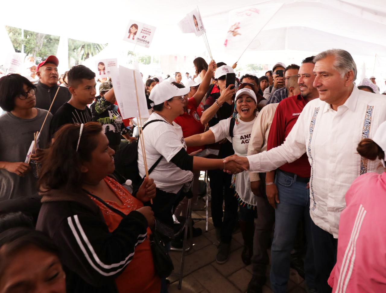 Con casa llena en Xochimilco, Adán Augusto López Hernández resalta importancia de la Ciudad de México en la Cuarta Transformación