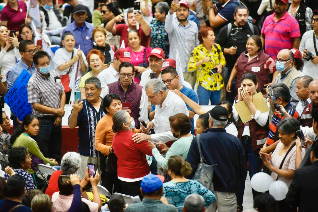 Unidad del pueblo con el presidente Andrés Manuel López Obrador, es la clave para detener el embate de los conservadores, convoca Adán Augusto López Hernández