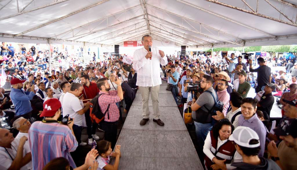 Rinde homenaje Adán Augusto López Hernández a los cinco jóvenes desaparecidos en Lagos de Moreno; condena “paraísos de impunidad”