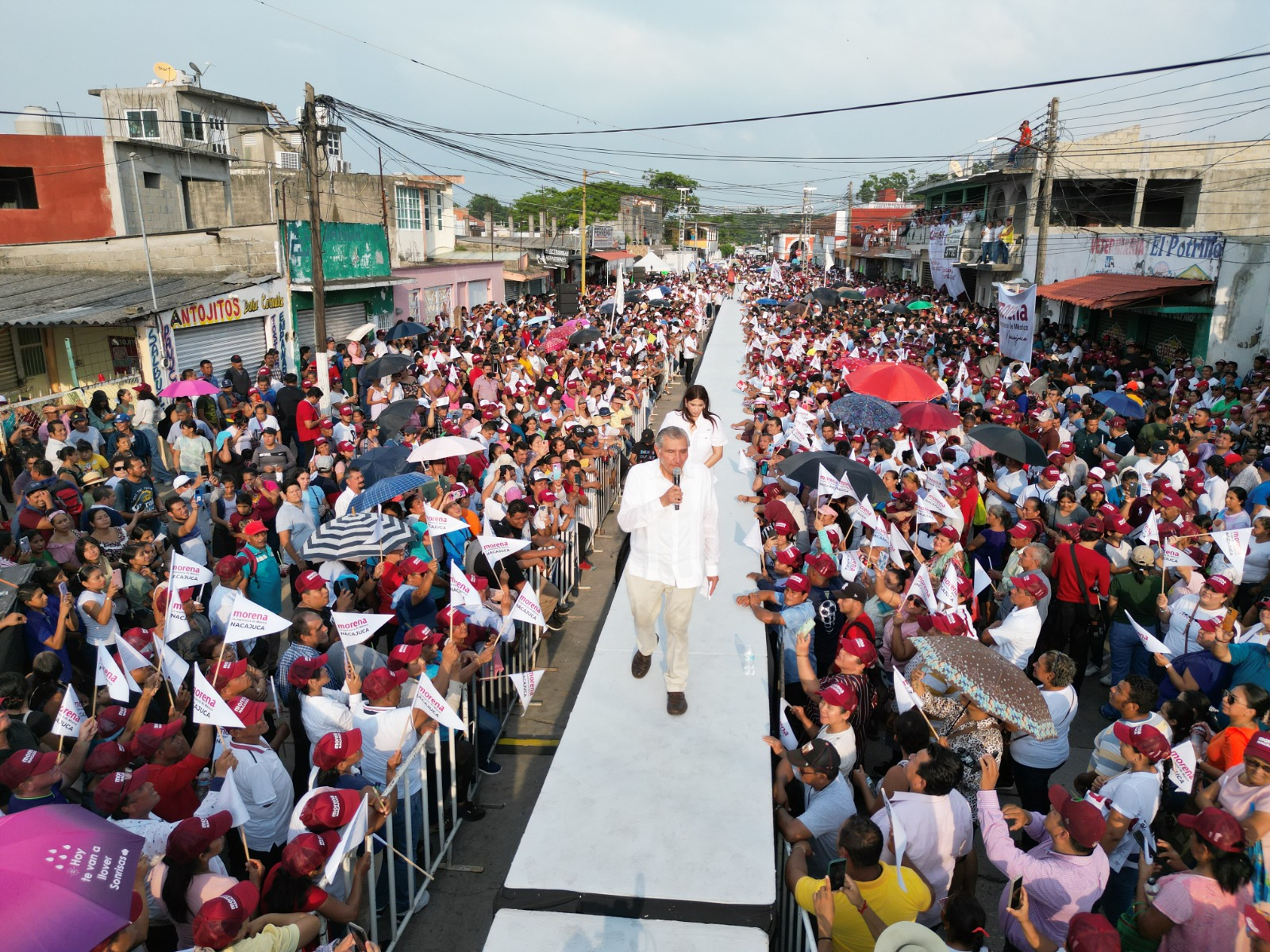 Que el pueblo decida y manda en la única encuesta que vale y que inicia el próximo lunes: Adán Augusto López Hernández