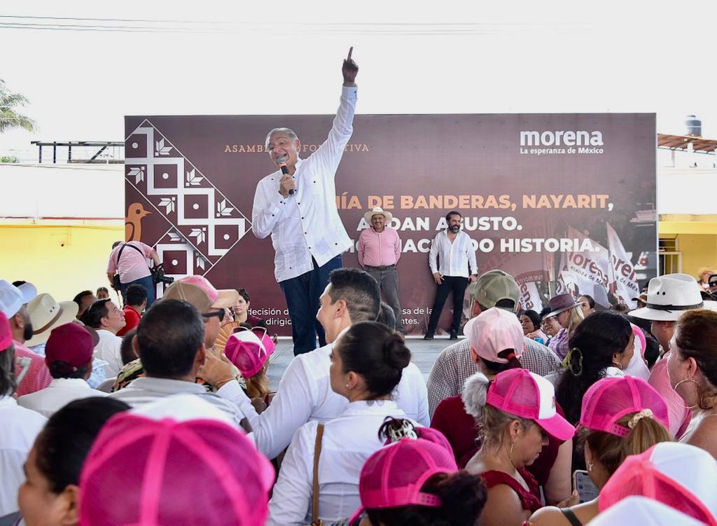 Afirma Adán Augusto López Hernández que todas las encuestas coinciden en que saldrá triunfador en la encuesta rumbo a la Coordinación Nacional para la Defensa de la Cuarta Transformación  