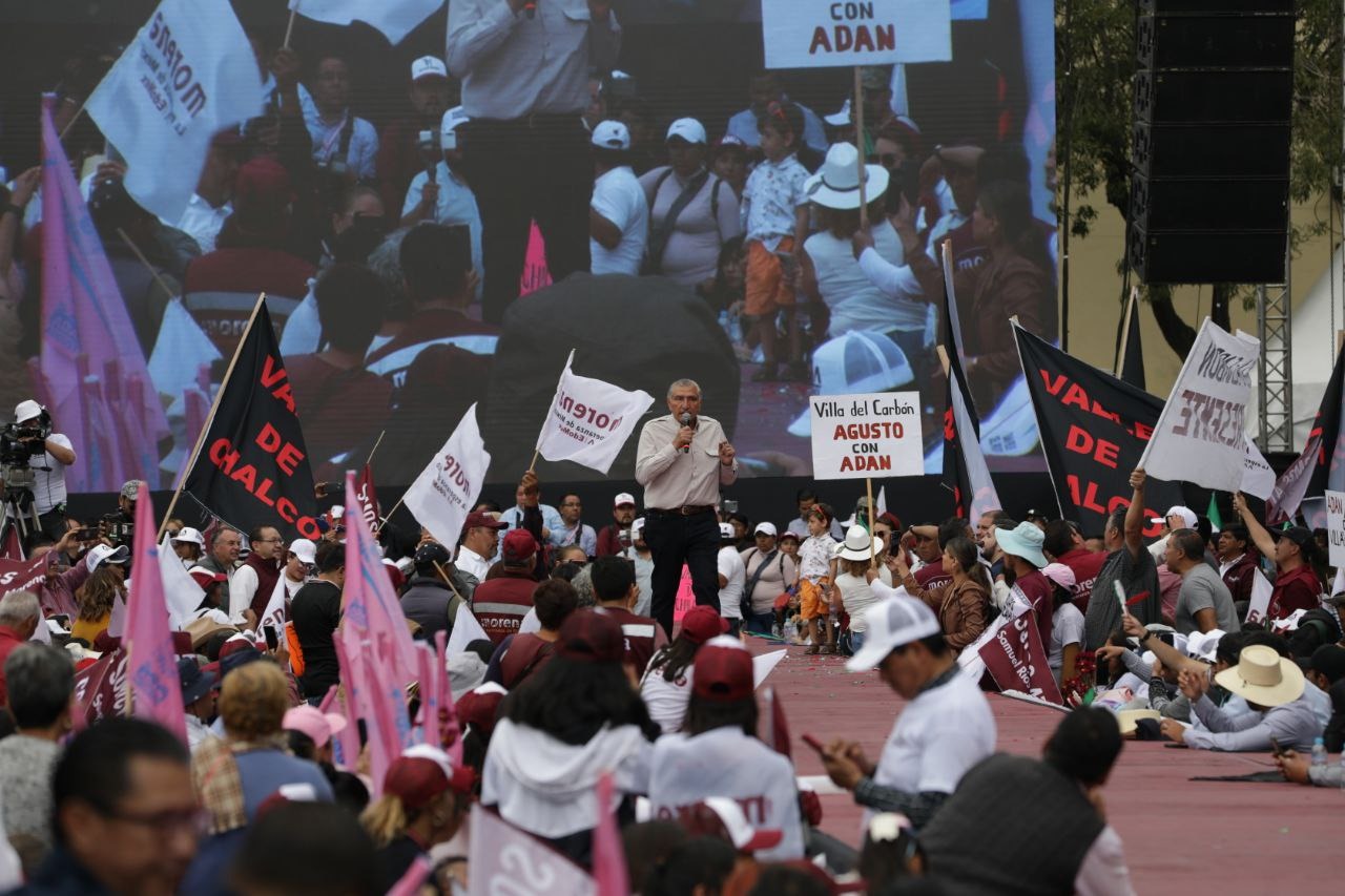 Promete Adán Augusto López Hernández encontrarse con el pueblo el 6 de septiembre en el zócalo capitalino, ya como Coordinador para la Defensa de la Cuarta Transformación