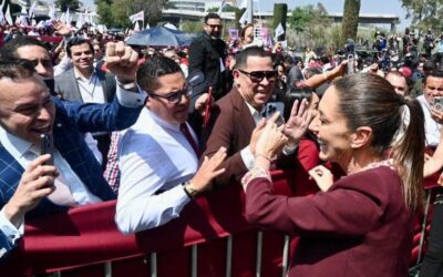 ¡Haciendo Historia! Claudia Sheinbaum, se registra en el INE y será la Primera Mujer que será Presidenta de México: Un Gobierno del próximo futuro inmediato de la Transformación
