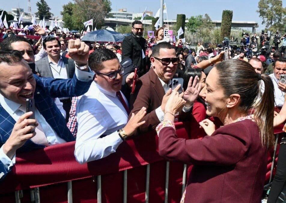 ¡Haciendo Historia! Claudia Sheinbaum, se registra en el INE y será la Primera Mujer que será Presidenta de México: Un Gobierno del próximo futuro inmediato de la Transformación