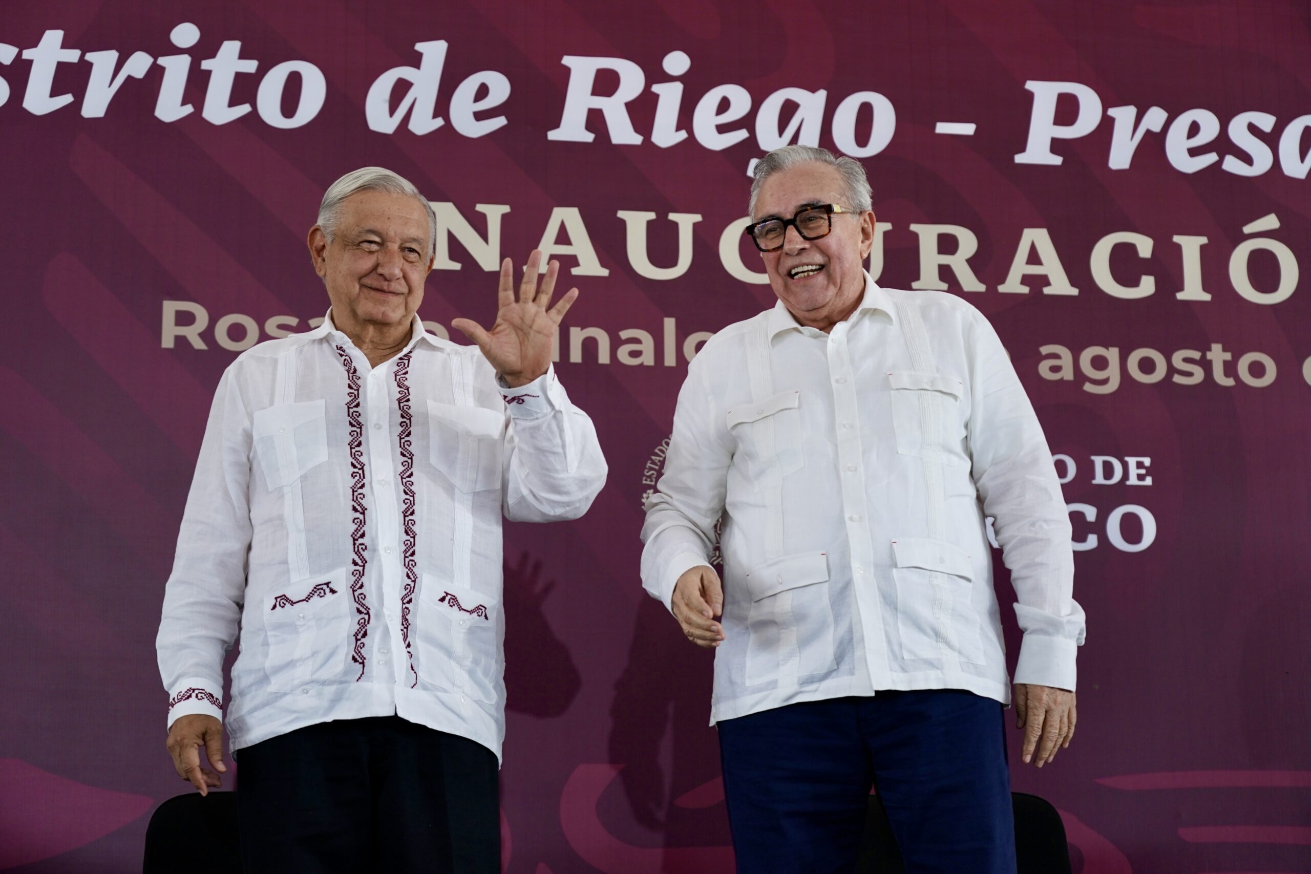 AMLO y Sheinbaum impulsan la agricultura en Sinaloa con nuevo distrito de riego