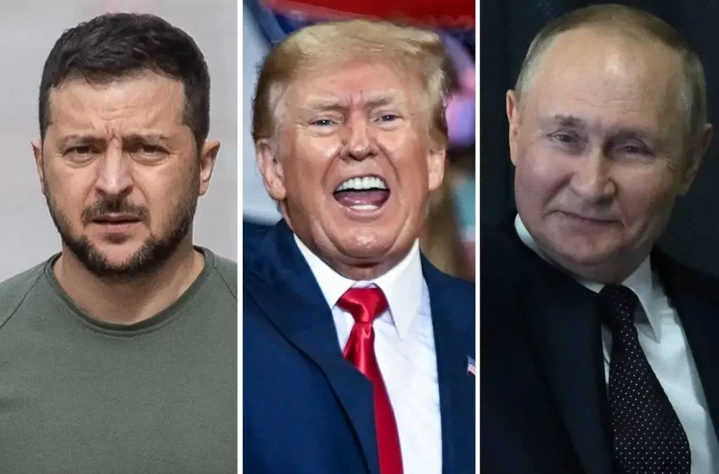 Ucrania propone una reunión a tres Zelenski-Trump-Putin