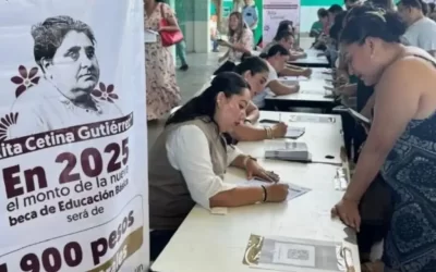 Dan fecha de registro a beca Rita Cetina para estudiantes de primaria y secundaria