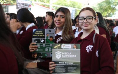 Del 1 al 15 de octubre, estudiantes de bachillerato podrán registrarse la Beca Universal Benito Juárez