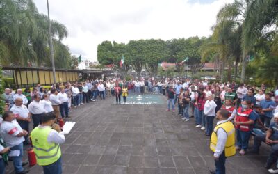 Participa  H. Congreso de Veracruz en Simulacro Nacional de Sismo