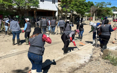 Implementa SEDESOL acciones solidarias en zonas afectadas de la zona norte