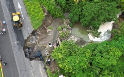 Atiende SIOP afectación en la carretera federal 150 Antón Lizardo-Veracruz