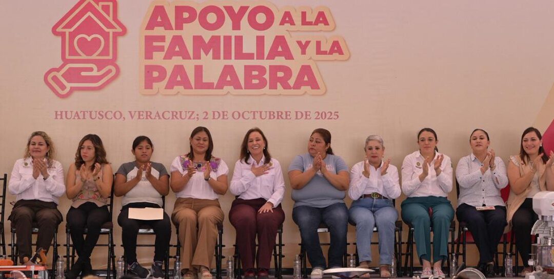 El pueblo de Veracruz es muy trabajador, lo único que requiere es respaldo: Rocío Nahle