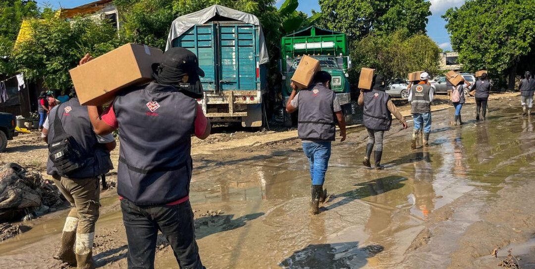 SEDESOL acompaña a familias afectadas con apoyo solidario en Álamo y Poza Rica