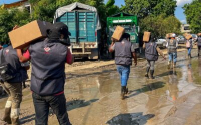SEDESOL acompaña a familias afectadas con apoyo solidario en Álamo y Poza Rica