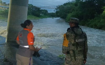 Refuerza PC atención a lluvias con tres Puestos de Comando en el norte