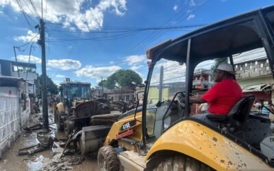 Restablecida la comunicación terrestre en ocho municipios afectados por las lluvias