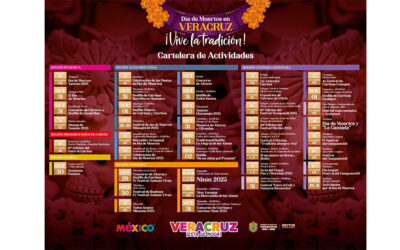 Vive el Día de Muertos en Veracruz; presenta SECTUR cartelera turística