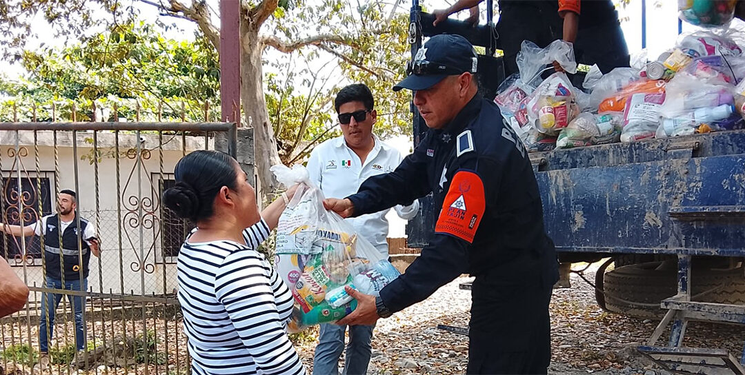 Plan Tajín: 43 mil comidas calientes y 12 mil paquetes alimentarios entregados a población afectada en la zona norte