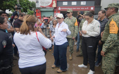 Supervisa Rocío Nahle respuesta interinstitucional ante emergencias por lluvias en Veracruz