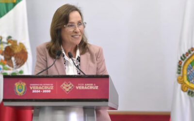 Veracruz está de pie y saliendo adelante: Gobernadora