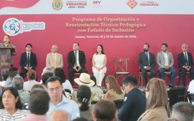 Fortalece la Dirección General de Educación Física Estatal trabajo colegiado en Veracruz