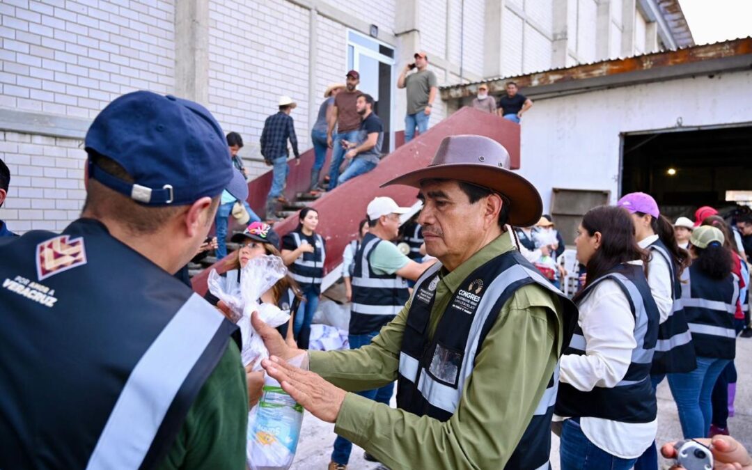 Intensifica Congreso entrega de apoyos a damnificados en el norte del estado