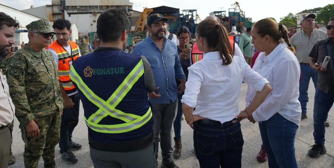 Rocío Nahle reconoce la unión de Veracruz y México en las acciones de auxilio por las lluvias