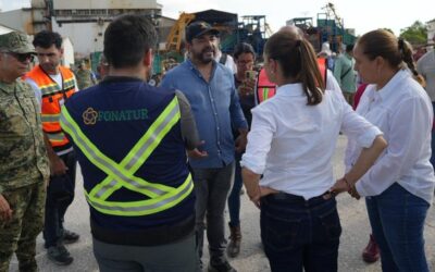 Rocío Nahle reconoce la unión de Veracruz y México en las acciones de auxilio por las lluvias