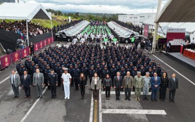 Con inversión de 200 mdp en unidades y tecnología, impulsa Gobernadora modernización de fuerza policial 