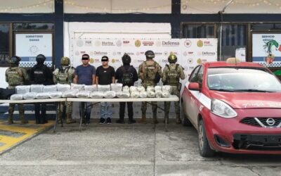 Asegura SSP 22 vehículos y decomisa probables estupefacientes