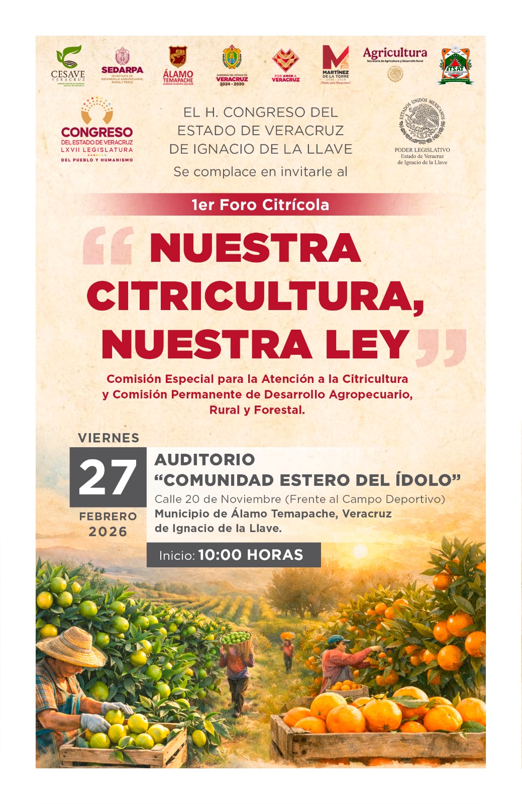 Designa Congreso representantes para elección de agentes y subagentes municipales